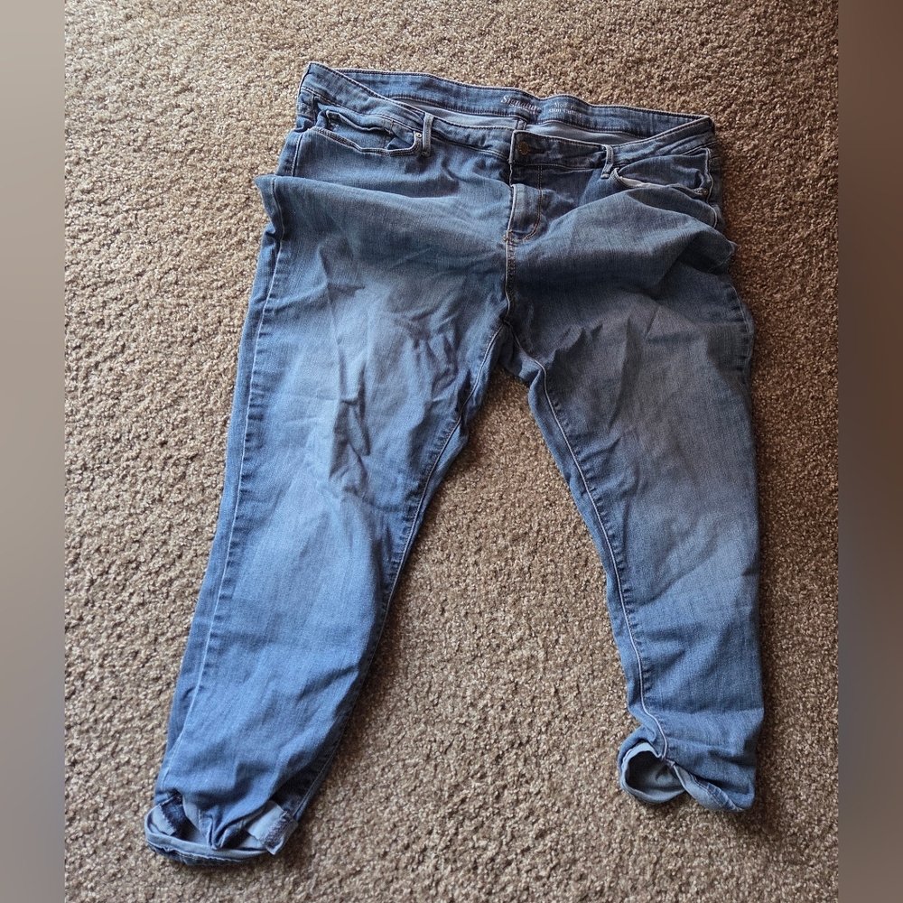 Signature by Levi Strauss & Co. Modern Slim Cuffed Jeans - Size 20W